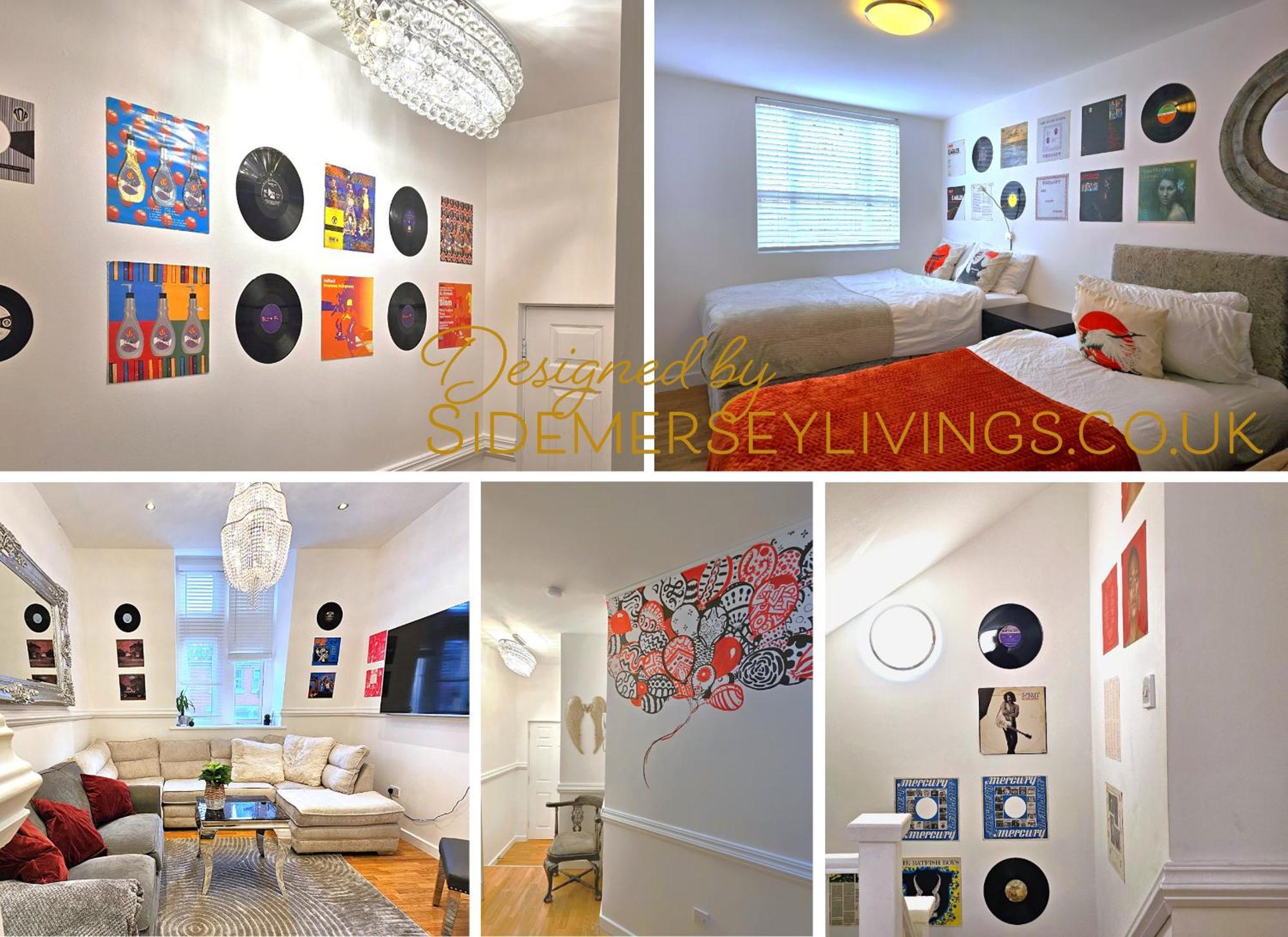 Sidemersey Livings - Spacious Loft For Bigger Groups - Very And Cosy Apartment *